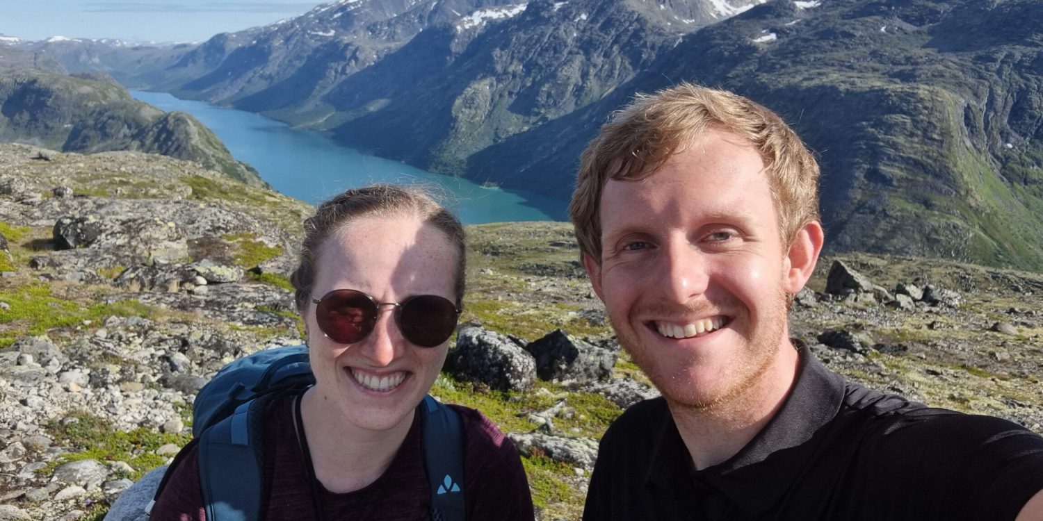 1. August 2023:Besseggen Grat, Norwegen